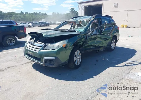 2013 Subaru Outback 2.5I from USA, damaged, VIN 4S4BRBAC4D3201712